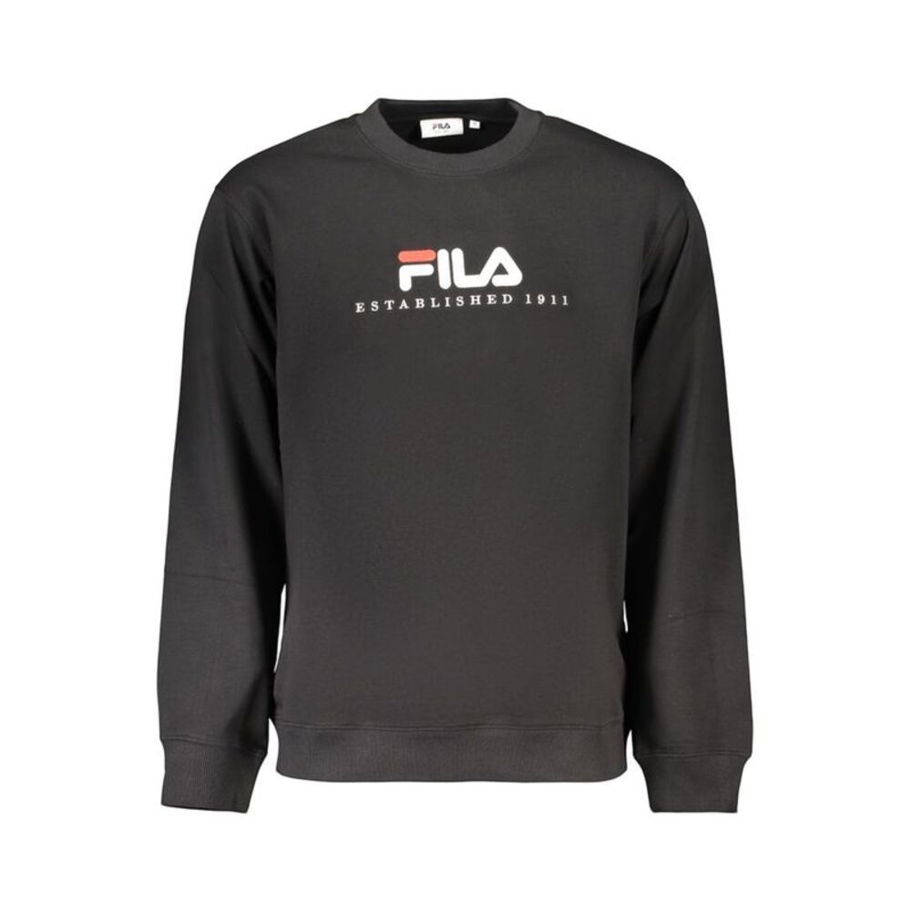 Fila Black Cotton Men's Men's Sweatshirt